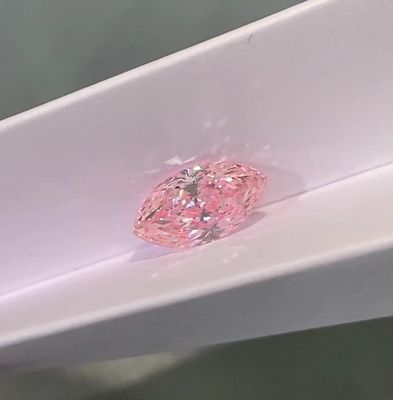 Laboratuvarda Oluşturulan Renkli Elmas İnsan Yapımı Gerçek Elmaslar Laboratuvarda oluşturulan pembe elmas yüzük Prime Source Markiz Gevşek Elmas