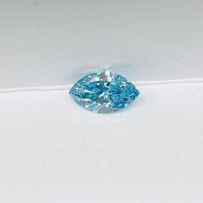 10 Mohs Loose Lab Made Blue Diamonds Markiz Kesim IGI Sertifikalı