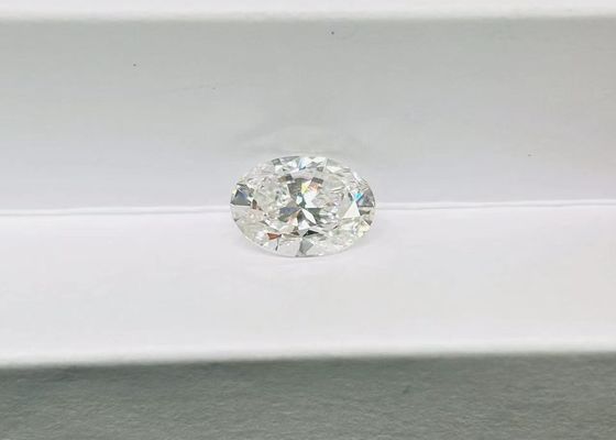 2.1ct Laboratuvarda yetiştirilen oval şekli CVD Elmas IGI Sertifikalı G VVS 2EX