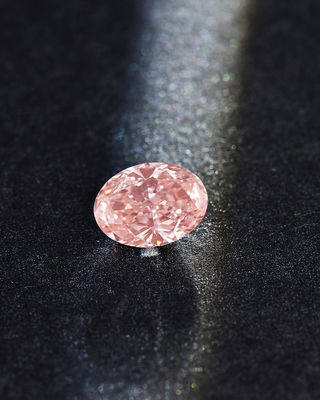 Gevşek Laboratuvar Yapımı Elmaslar Laboratuvarda Yetiştirilen Elmas Pembe CVD Elmas Prime Source Oval Gevşek Elmas