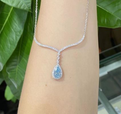 1.75ct Cvd Laboratuvar Büyümüş Elmas Kolye 10 Mohs