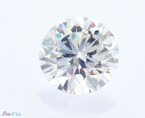 2.44ct Yuvarlak Kesim Büyümüş CVD Beyaz Laboratuvar Yaratılmış Elmas F VVS2 IGI Sertifikalı