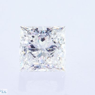 1-1.99ct Prenses Cut IGI Sertifikalı Laboratuvar Yaratılmış Sentetik CVD Elmas Fabrikası Doğrudan Satış