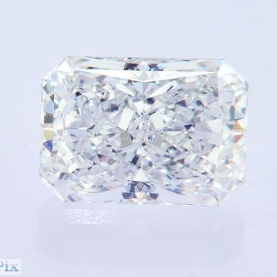 3.6ct Uzun Parlak Şekil IGI Sertifikalı Laboratuvar Yetiştirilmiş Büyümüş CVD Beyaz Elmas H VS1